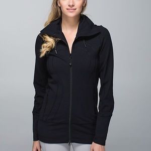 Lulu lemon black scuba hoodie